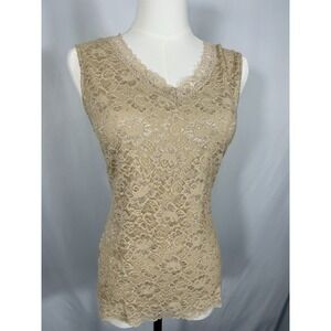 Vtg East 5th Lace Cami Top Size M Romantic Dainty Coquette Fairy Ethereal Y2K